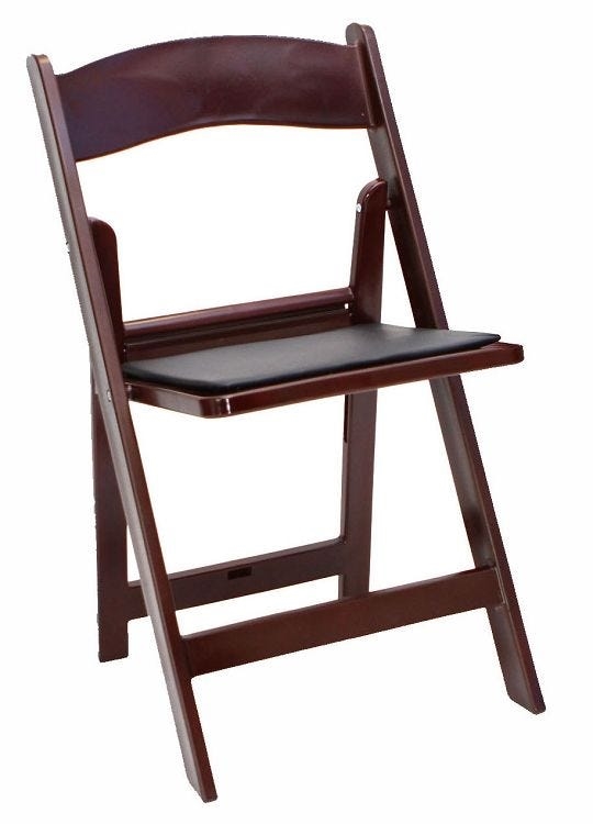 black folding chairs for sale